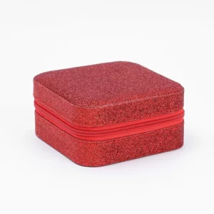 جعبه جواهرات مدل چرمی مسافرتی شاین دار