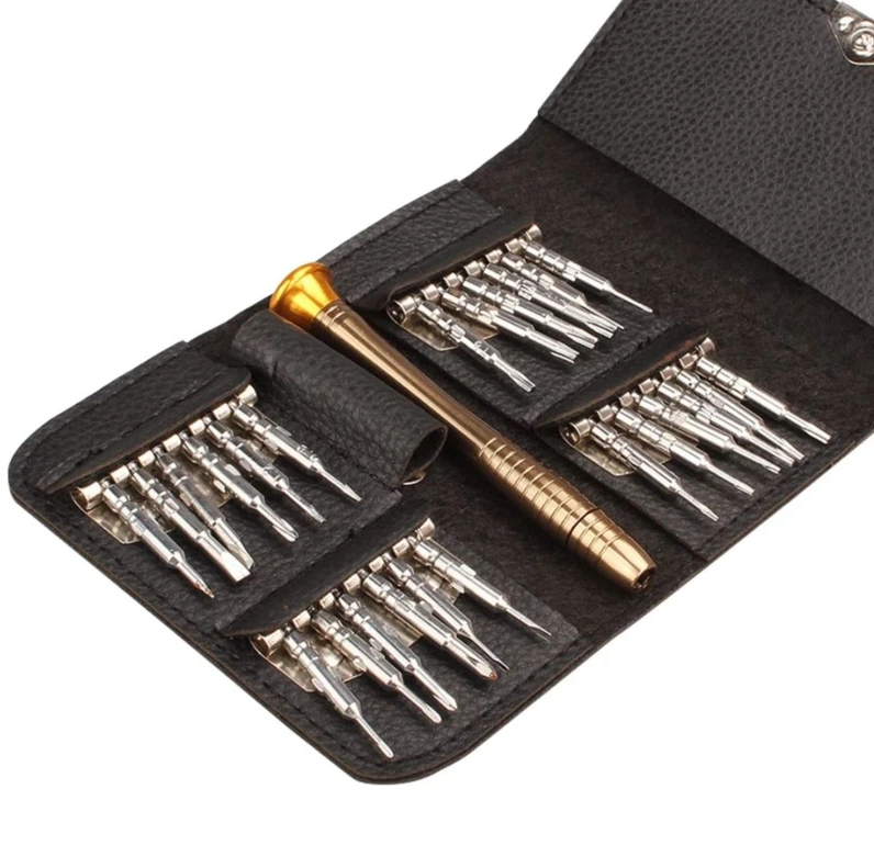 پیچ گوشتی ساعتی مدل HS25 مجموعه 25 عددی